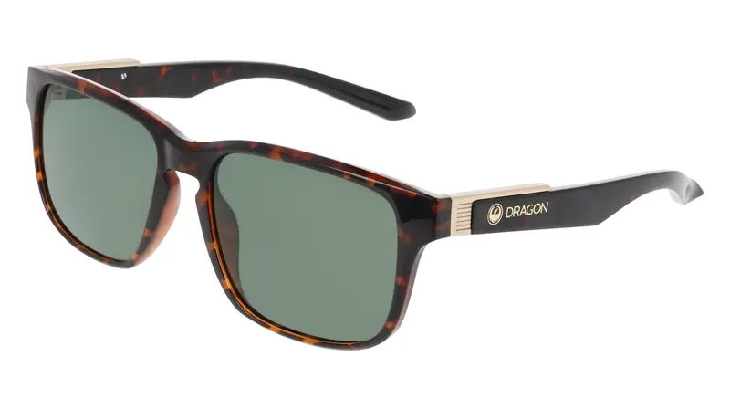 Dragon Capo - Tortoise/Green Ll G15 Polarised 1