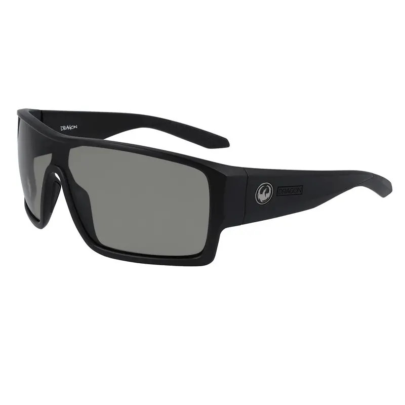 Dragon Flash Ll - Matte Black Smoke Polarised 1