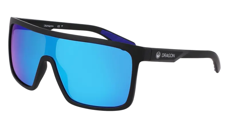 Dragon Momentum H20 - Matte Black/Blue Ion Ll Polarised 1