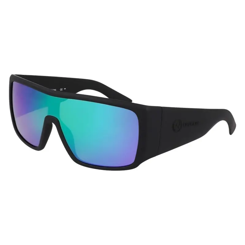 Dragon Rocker - Matte Black / Ll Green Ion Polarised 1