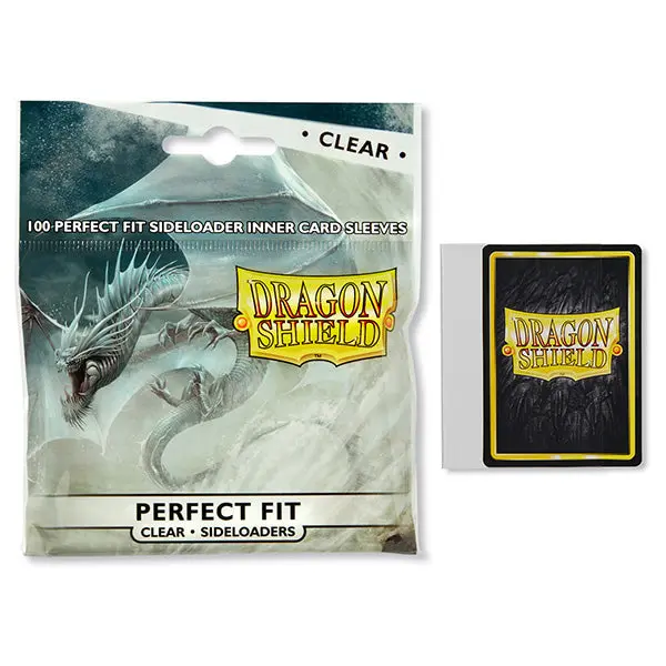 Dragon Shield: 100 Clear Perfect Fit Sideloaders 1