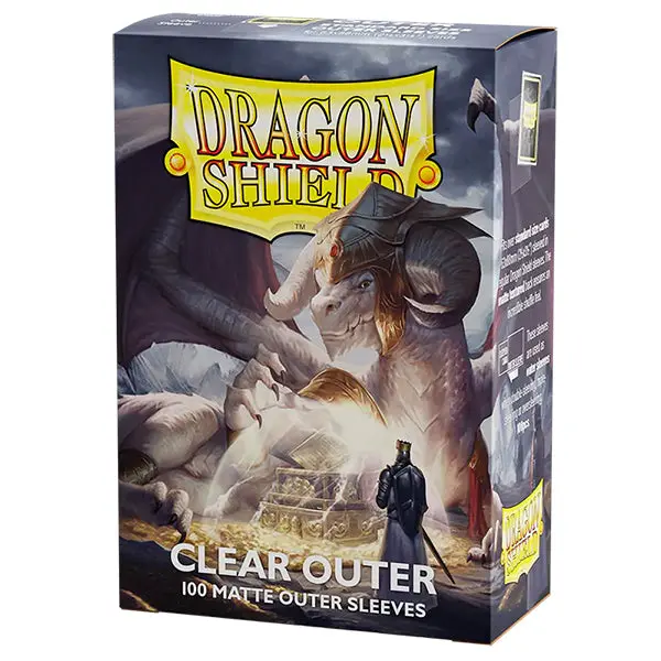 Dragon Shield: Clear Matte Outer Sleeves 1