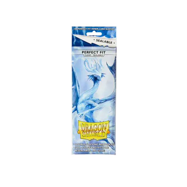 Dragon Shield: Clear Sealable Perfect Fit Sleeves 1