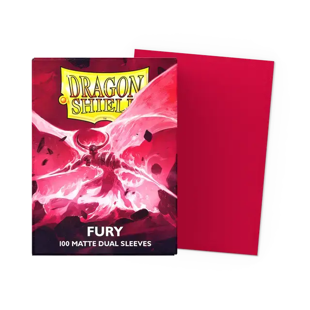 Dragon Shield: Fury Dual Matte Standard Sleeves 1