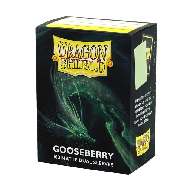 Dragon Shield: Gooseberry Dual Matte Standard Sleeves 1