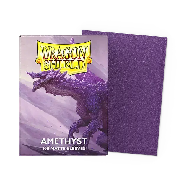 Dragon Shield: Matte Amethyst Standard Sleeves 1