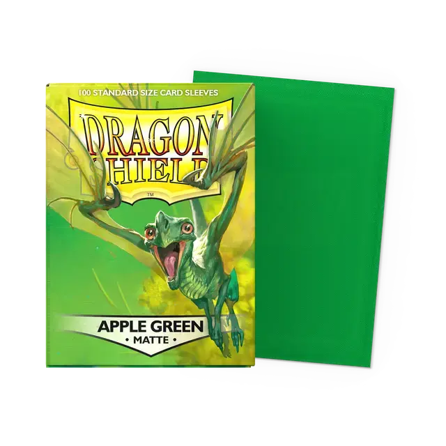 Dragon Shield: Matte Apple Green Standard Sleeves 1