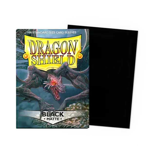 Dragon Shield: Matte Black Standard Sleeves 1