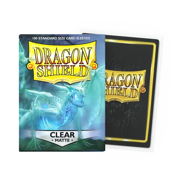 Dragon Shield: Matte Clear Standard Sleeves 1