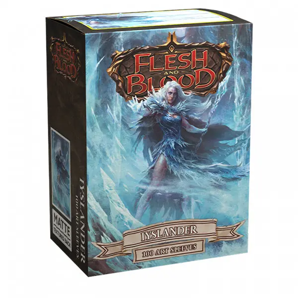 Dragon Shield: Matte Flesh And Blood Lyslander Art Standard Sleeves 1