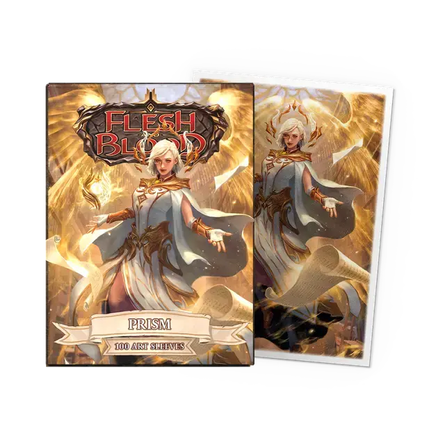 Dragon Shield: Matte Flesh And Blood Prism' Art Standard Sleeves 1