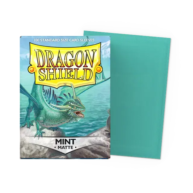 Dragon Shield: Matte Mint Standard Sleeves 1