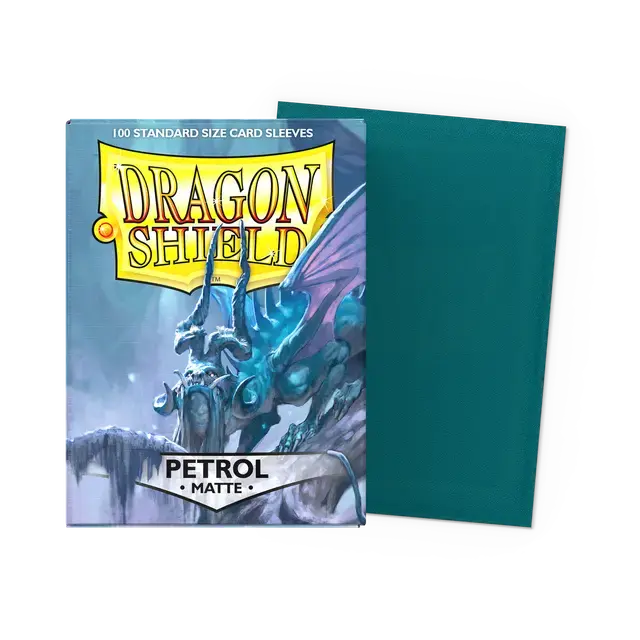 Dragon Shield: Matte Petrol Standard Sleeves 1