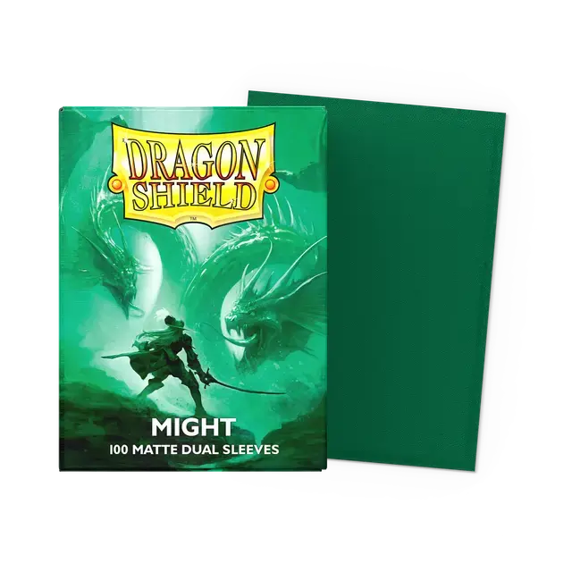 Dragon Shield: Might Dual Matte Standard Sleeves 1