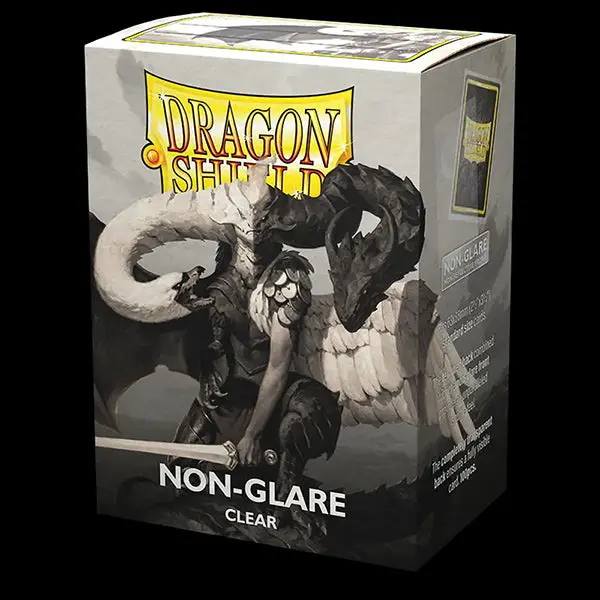 Dragon Shield: Non-Glare Matte Clear Standard Sleeves 1