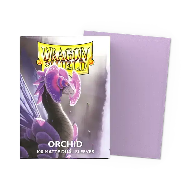 Dragon Shield: Orchid Dual Matte Standard Sleeves 1
