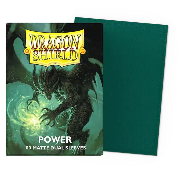 Dragon Shield: Power Dual Matte Standard Sleeves 1