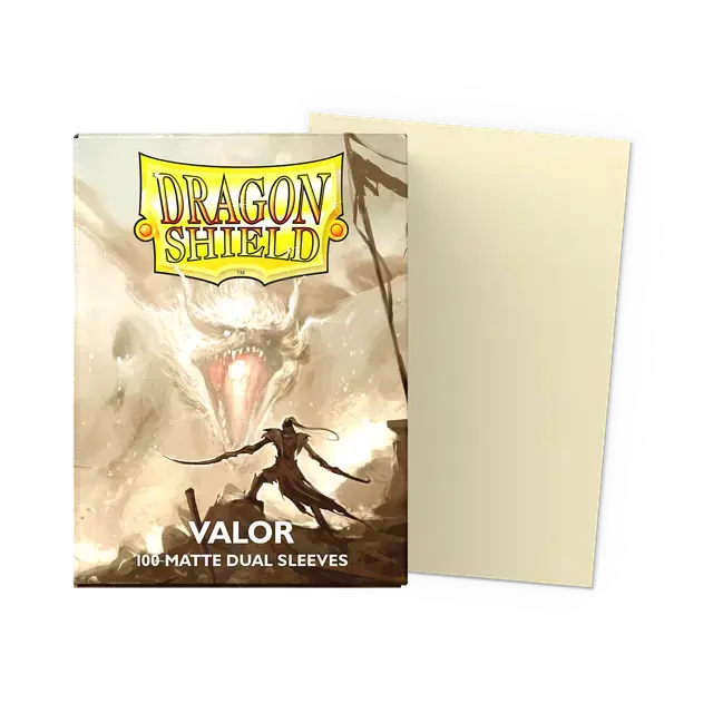 Dragon Shield: Valor Dual Matte Standard Sleeves 1