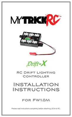 Drift-X Install Manual 1