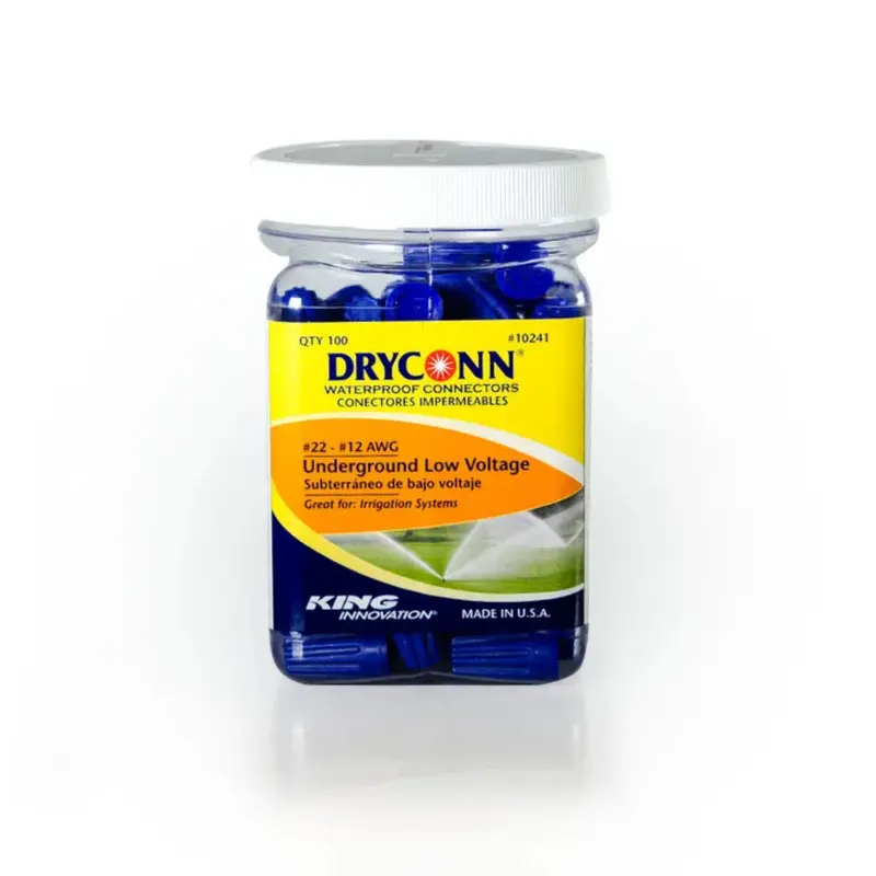 Dryconn - Blue/Blue Waterproof Wire Connectors (100 Ct.) - 10241 1