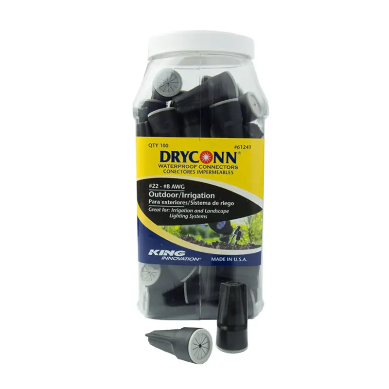 Dryconn - Outdoor Irrigation Wire Connectors (100 Ct., Medium) - 61241 1