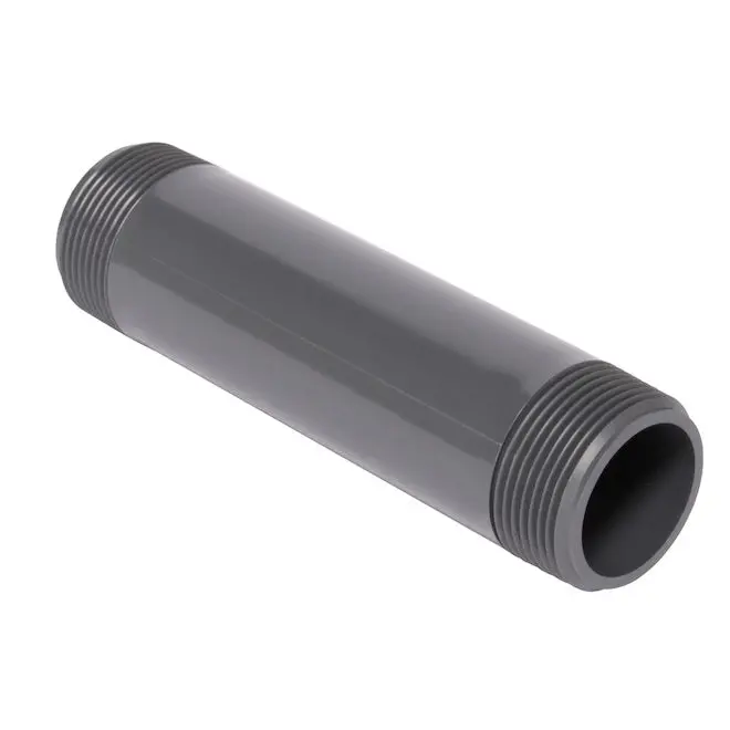 Dura - 1" X 8" Sch80 Pvc Nipple, Tbe 1