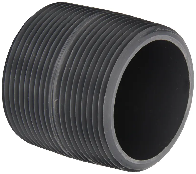Dura - 2-1/2" X Close Sch80 Pvc Nipple, Tbe 1