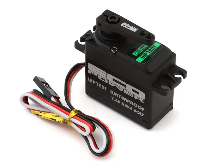 Ecopower: Wp120t Waterproof High Torque Metal Gear Servo For 1/10 1