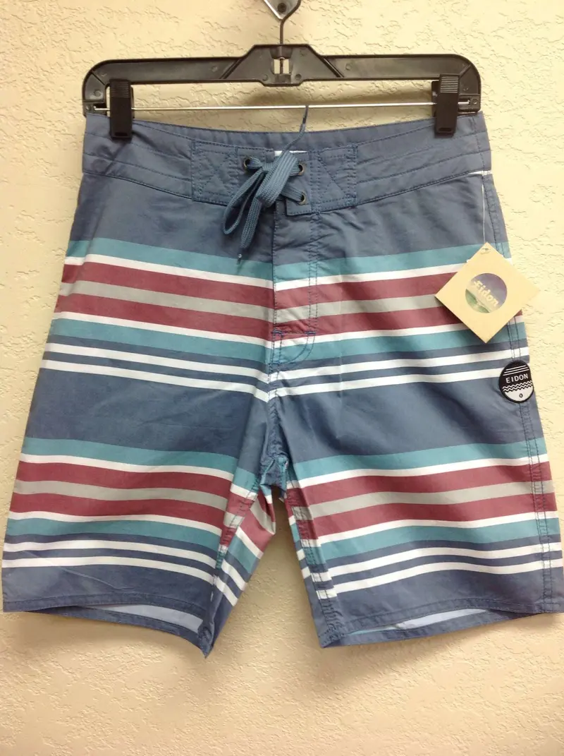 Eidon Striped Board Shorts 1