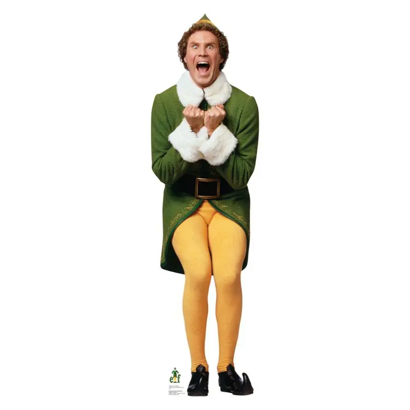 Elf Excited Buddy Standee 1