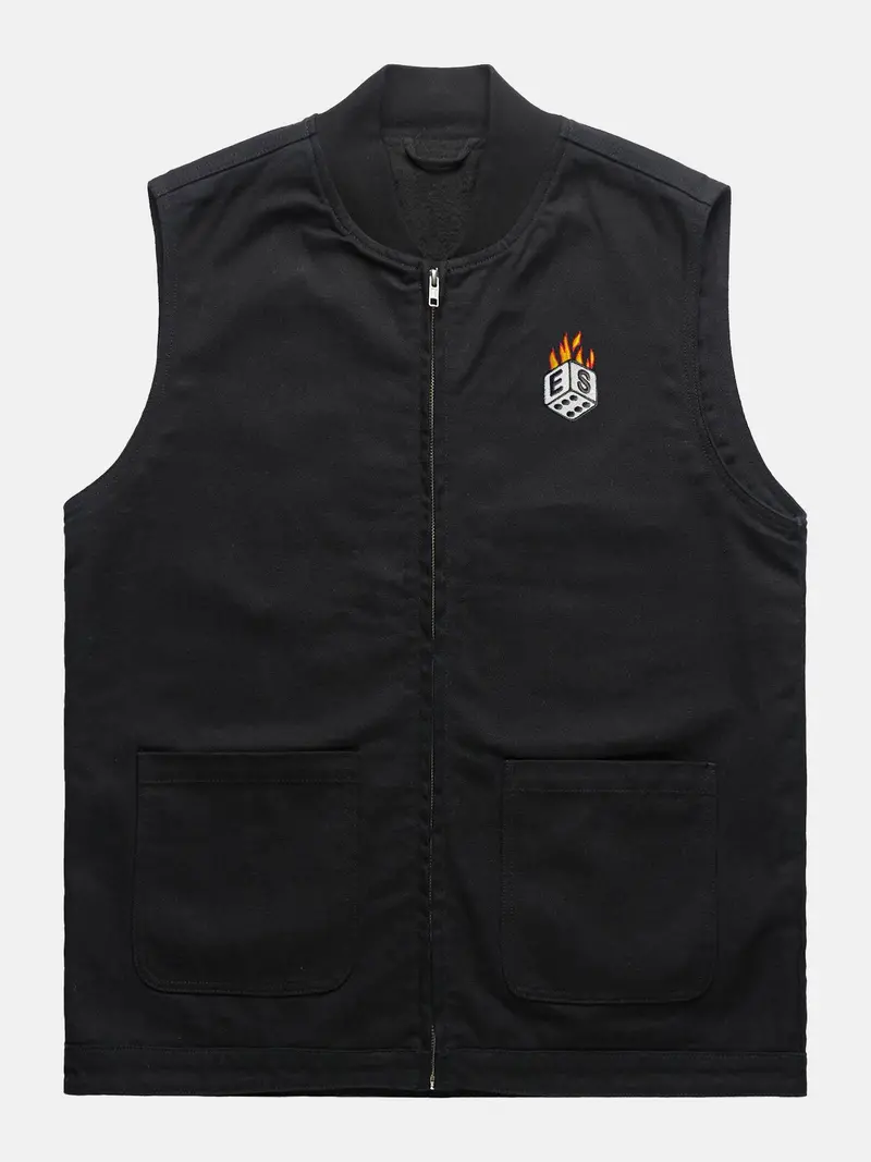 Empire Flaming Dice Vest 1