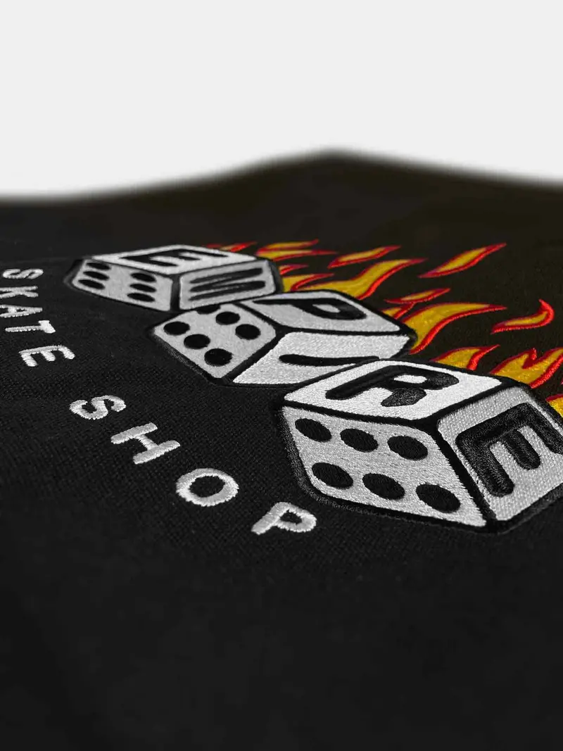 Empire Flaming Dice Vest 3