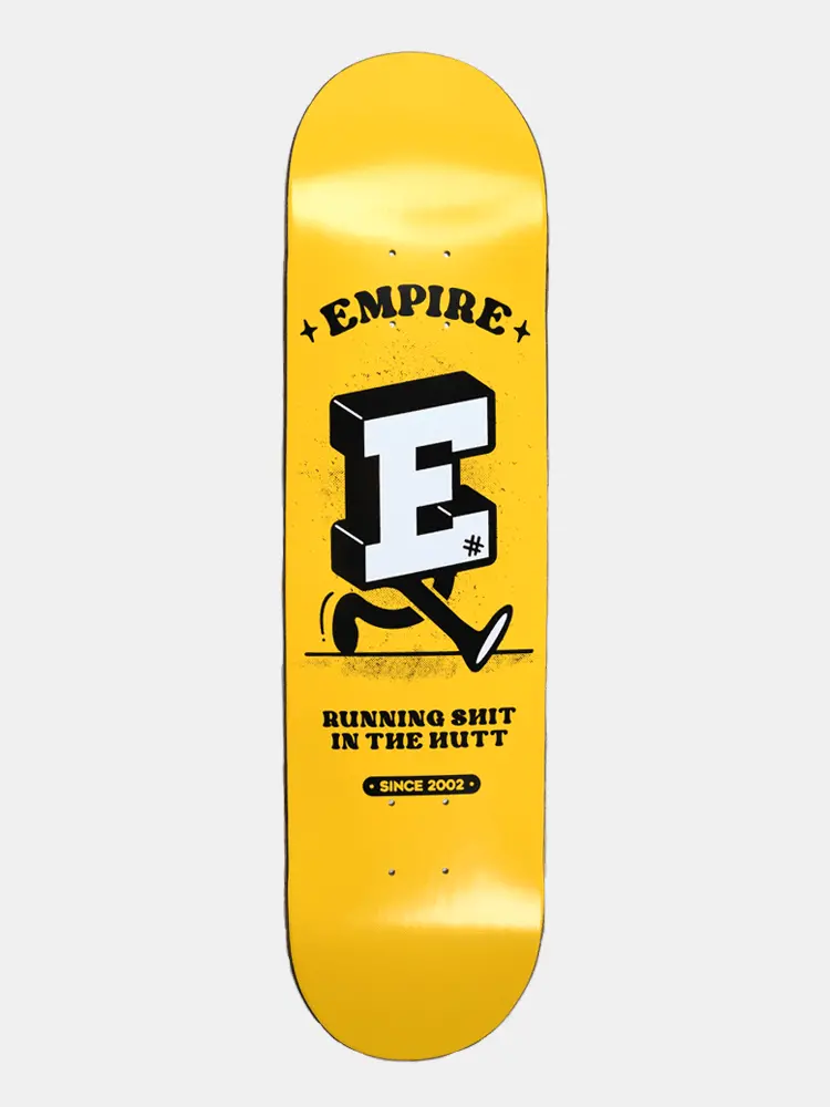 Empire Run'it Deck - Yellow 8" 1