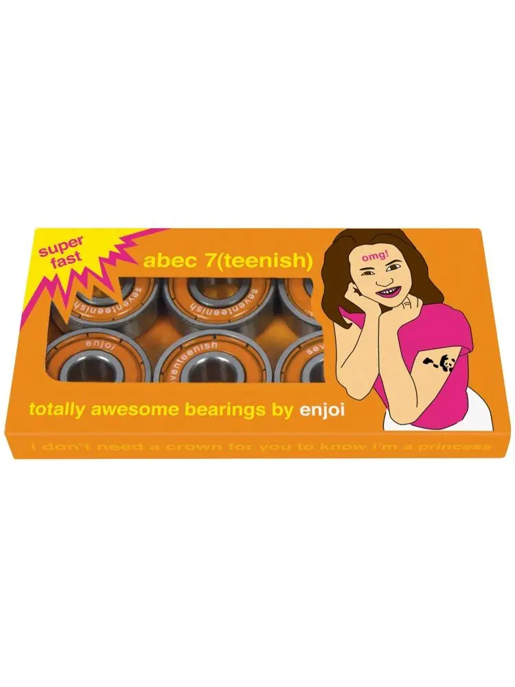 Enjoi Abec 7 Teenish Skateboard Bearings 1