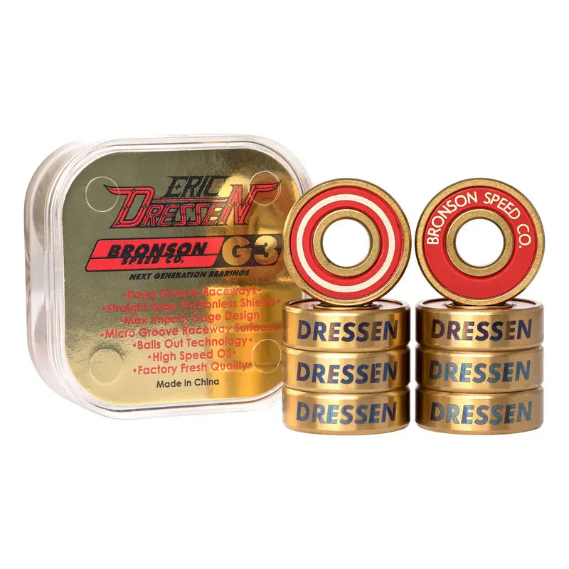 Eric Dressen G3 Bronson Skateboard Bearings 1