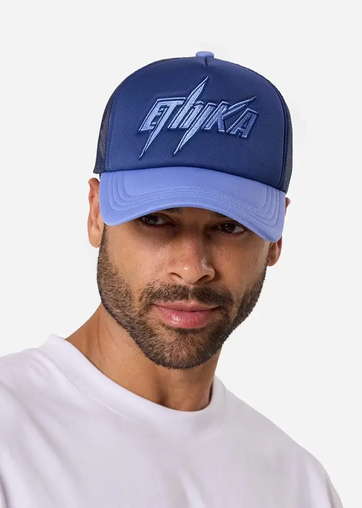 Ethika Bolt Royal Trucker Hat 1