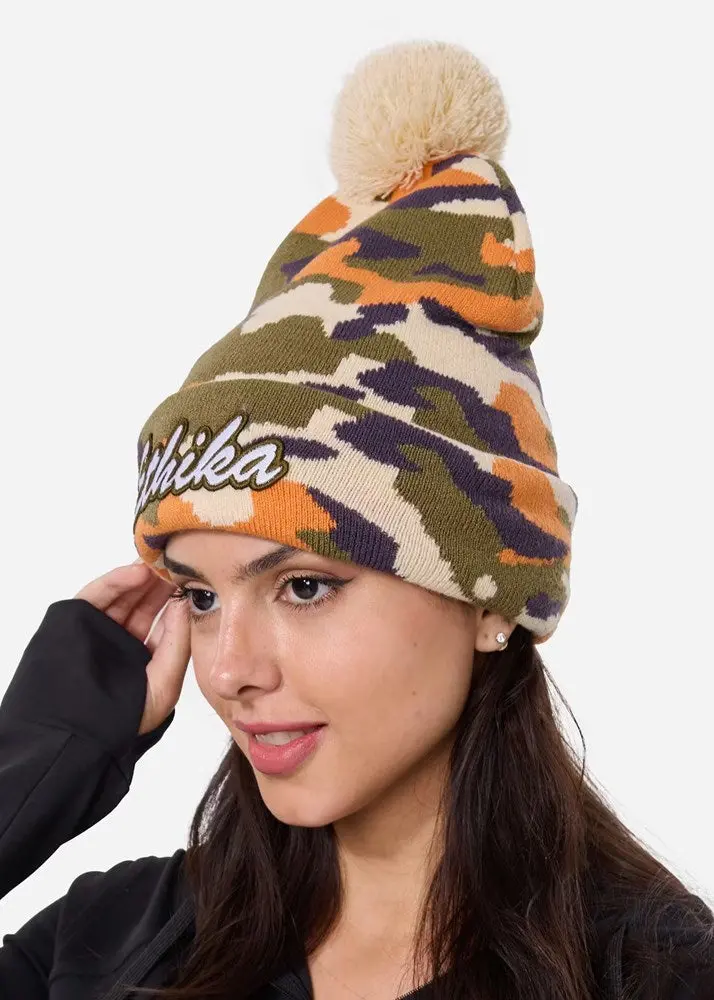 Ethika Camo Pom Beanie 1