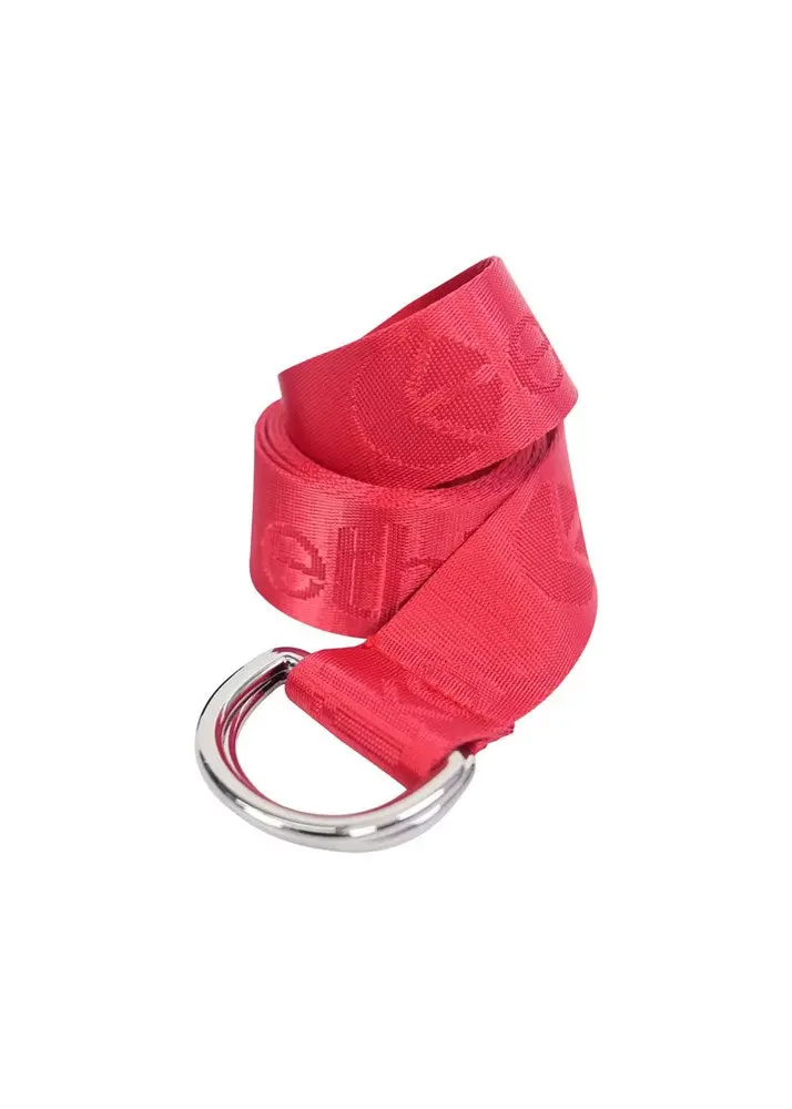 Ethika D Ring Belt - Logo Red 1