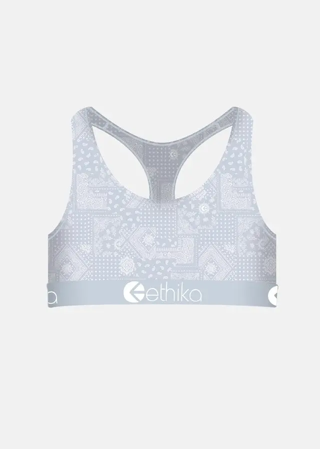 Ethika Girls Ice Paisley Sports Bra 1