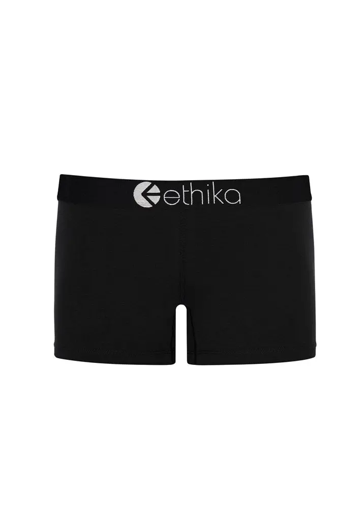 Ethika Girls Midnight Black Staple 1