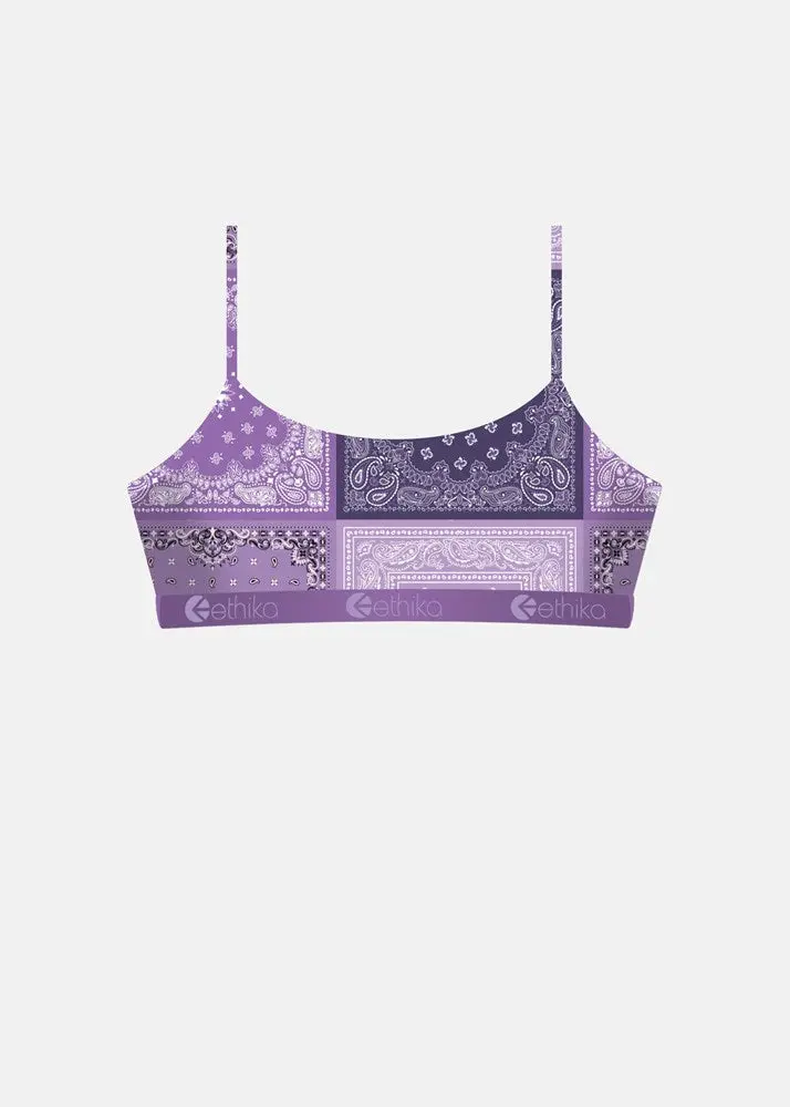Ethika Girls Muted Motifs Pullover Bra 1
