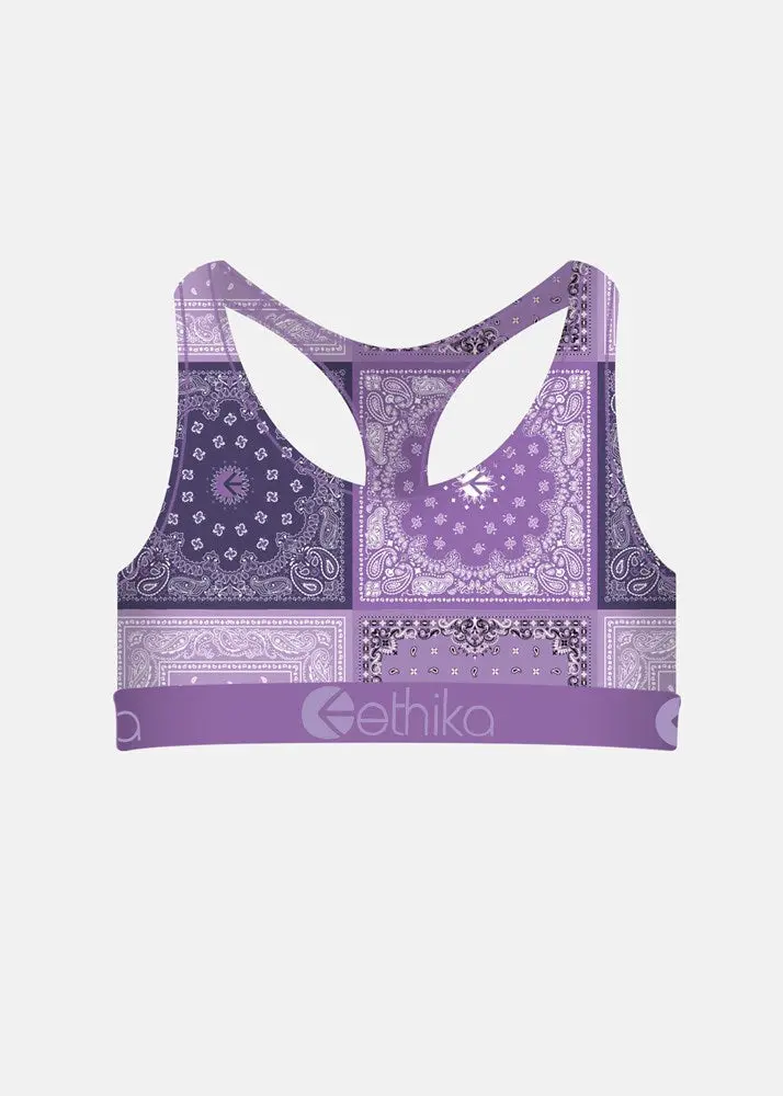 Ethika Girls Muted Motifs Sports Bra 1