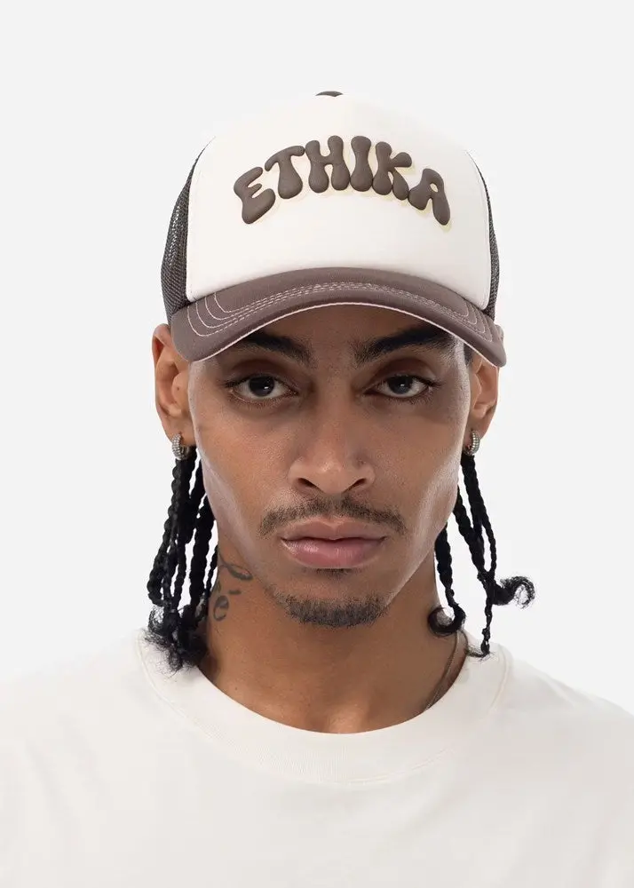 Ethika Hawaiian Flower Trucker Hat 1