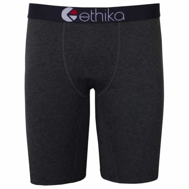 Ethika Mens Black Heather Staple 1