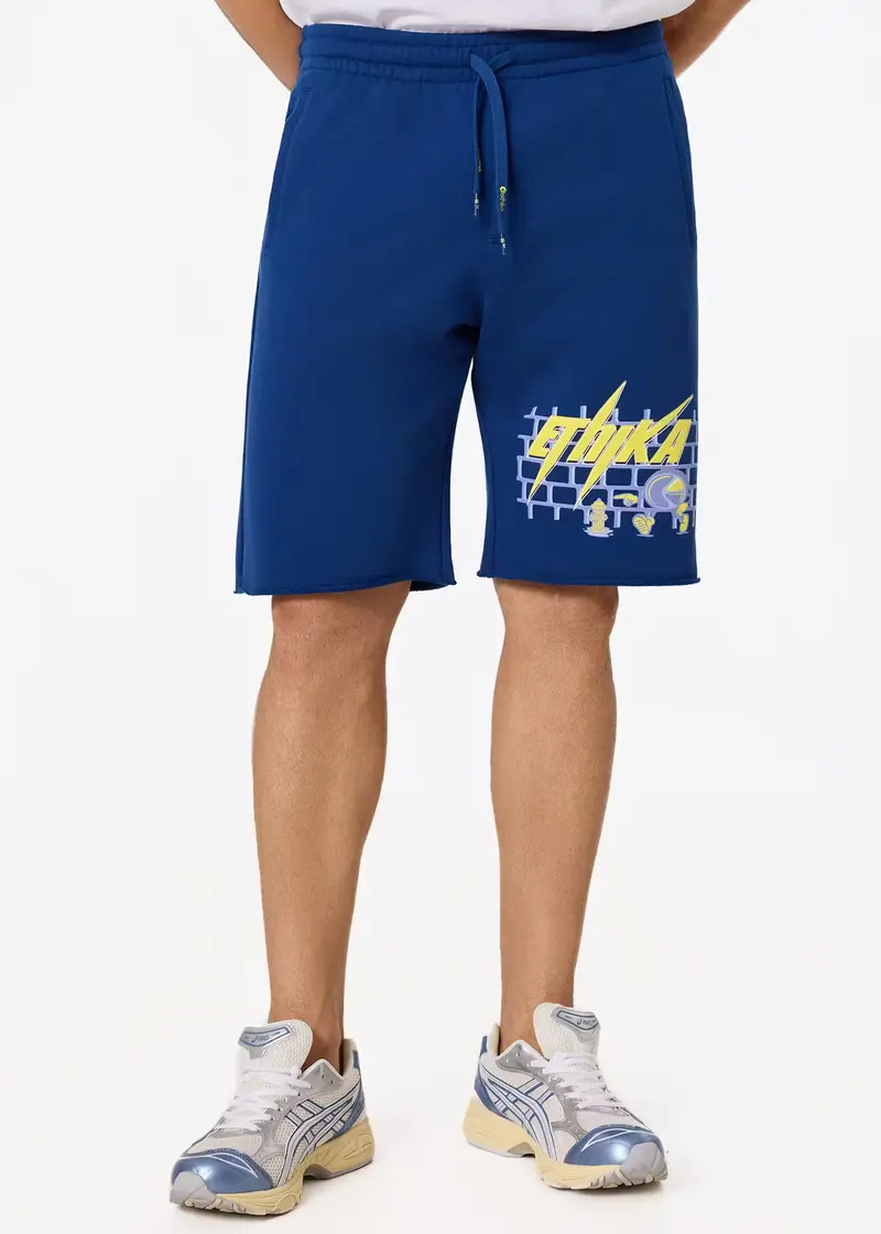Ethika Mens Bolt Camo Raw Edge Short 1