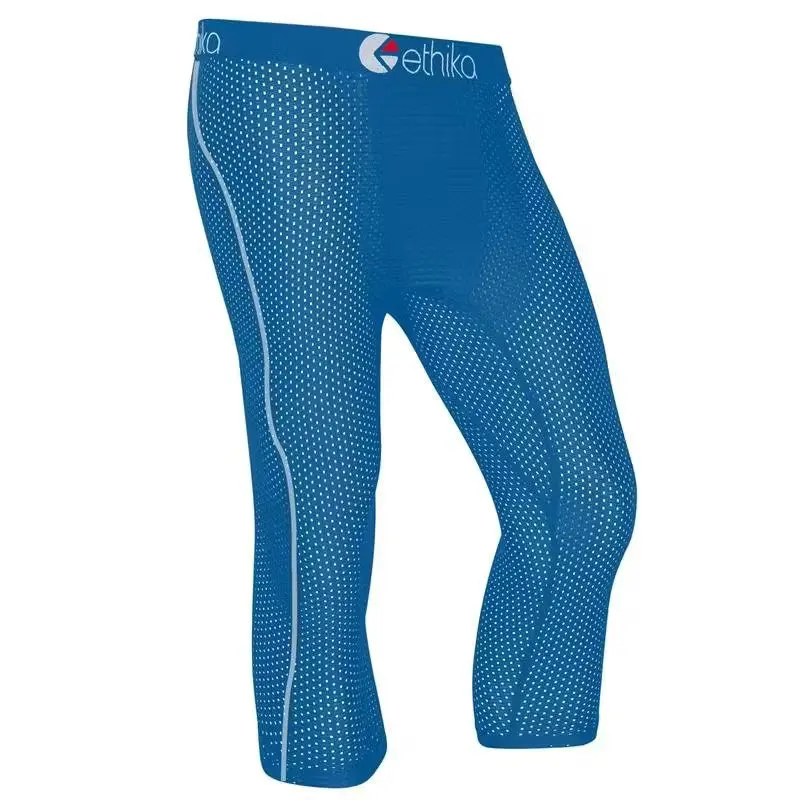 Ethika Mens Flow Blue 3/4 Tight 1