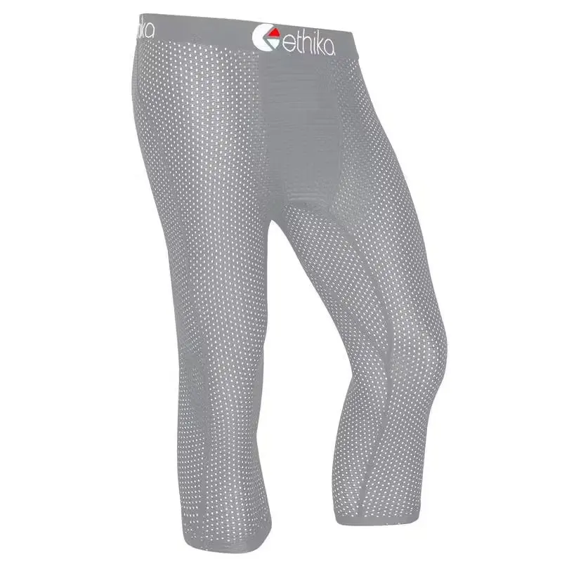 Ethika Mens Flow Grey 3/4 Tight 1