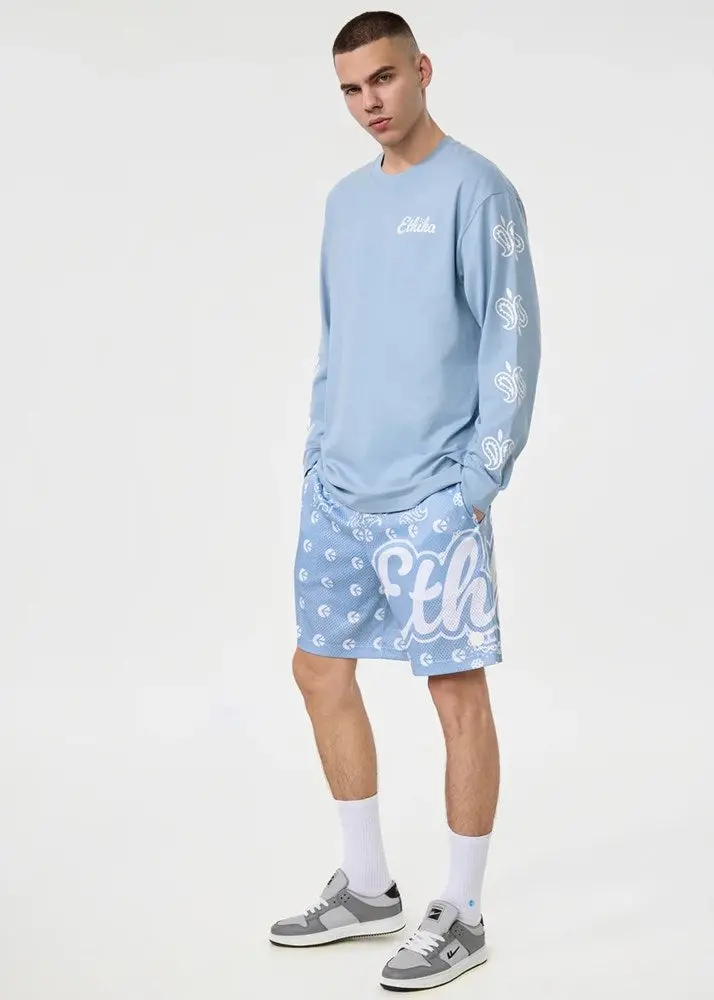 Ethika Mens Ice Banda 7 Inch Basketball Short 1