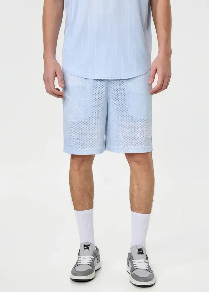 Ethika Mens Ice Paisley 7 Inch Basketball Short 1