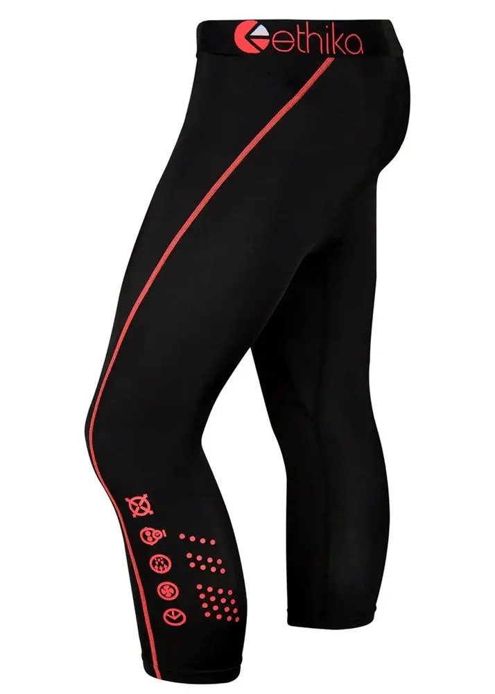 Ethika Mens Subzero 3/4 Tight Infrared 1